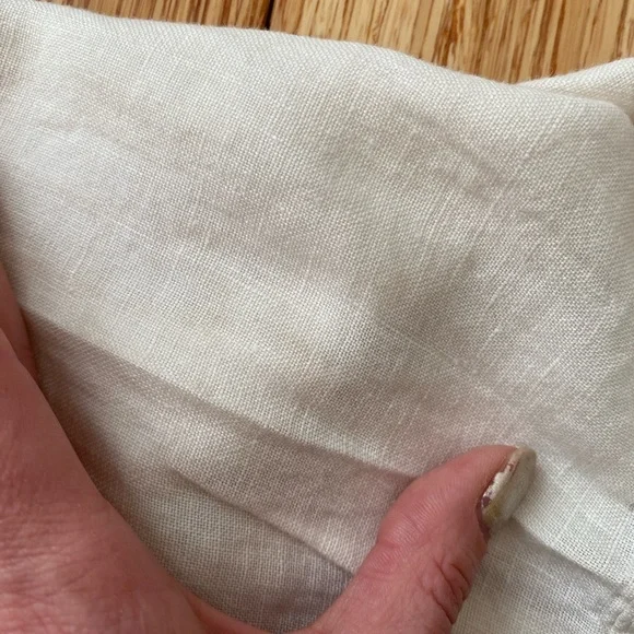 Tahari White Striped Long Sleeve Shirt Dress - Picture 7 of 11